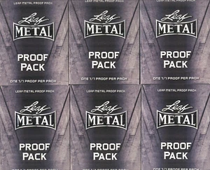 2024 Leaf Metal Multi-Sport Sealed 1/1 Proof Pack - Lot of 6 Packs - Picture 1 of 6