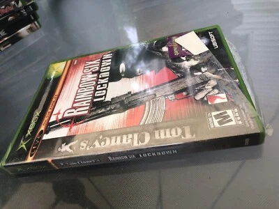 Tom Clancy's Rainbow Six Lockdown Microsoft Xbox New Sealed Torn Bottom - Image 1 of 3
