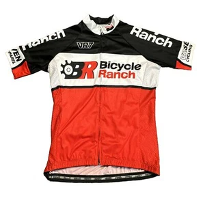Safetti Cycling Jersey Womens Small Bicycle Ranch VR7 Apparel Reflective - Picture 1 of 11