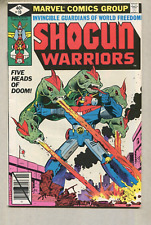 Shogun Warriors: #10  VF  Five Heads Of Doom Marvel Comics    D7