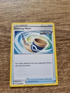 Echoing Horn - 136/198 Regular Non Holo Uncommon - Chilling Reign - Pokemon TCG - Picture 1 of 1