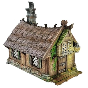 Medieval Cottage House - The Frost 28mm Wargame RPG/AOS/LOTR/DnD 3D Terrain QP3D - Picture 1 of 6