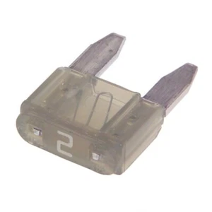 25 Fusibles Flosser 514802 2 Amp Mini Hoja Tipo ATM MIN - Hecho en la UE - Imagen 1 de 2