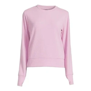 Avia Women’s Textured Tee with Long Sleeves Athleisure Size 2XL XXL 20 NWT - Picture 1 of 4