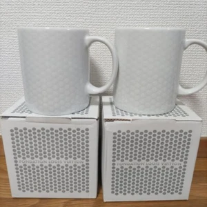 Fondation Louis Vuitton Mug 2 Set Paris Limited Gift Interior White Ceramics New - Picture 1 of 10