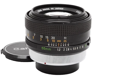 Canon 55mm f1.2 SSC FD Lens #45395 - Image 1 of 4