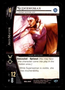 Superwoman - Crime Syndicate DGL-094 Green Lantern Corps VS System 2005 TCG CCG - Picture 1 of 2