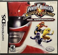 Power Rangers Super Legends 15th Anniversary -  Nintendo DS - CIB -