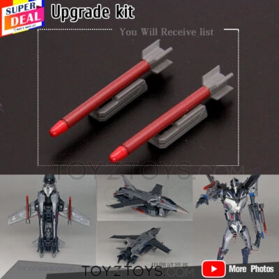 Kit de actualización 3D DIY Missile para TFP Deluxe Starscream - Kits de actualización de armas Foto 1 de 4