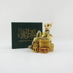 Harmony Kingdom Minx on the Moon SpaceCat 2001 Figurine Sexy Cat Box - Picture 1 of 11