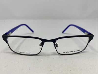 Geoffrey Beene G914 NAV 50-16-135 B:31 海军蓝全边眼镜框 -L72 — 第 1/4 张图片