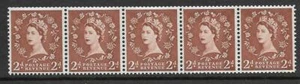 S49d 2d Wilding 9.5mm Violet with variety - 'retouch left 2' UNMOUNTED MINT - Picture 1 of 1