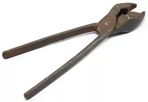 Vecchio raro antico strumento per fare proiettili in ferro indiano fatto a mano da collezione. G47-55 - Foto 1 di 7