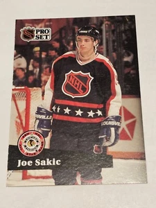 1991 Pro Set #315 Joe Sakic Quebec Nordiques - Picture 1 of 2