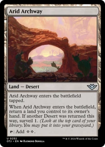 x4 Arid Archway OTJ MTG 252 UNCOMMON M/NM 4x - Picture 1 of 1