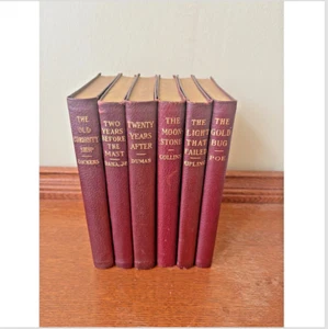 Burts Pocket Edition 6 Classic Titles - Antique 1920's & 1930's - Picture 1 of 4