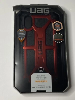 Urban Armor Gear UAG Monarch Drop Testado 5 Camadas para iPhone XS Max 6.5"  - Imagem 1 de 4