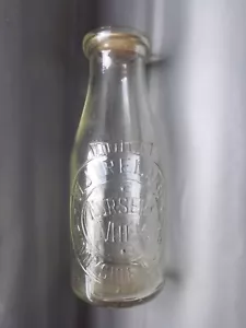 Antique Embossed Sunnyside Dairy, Nursery Milk, Victorian Milk Bottle - Picture 1 of 5