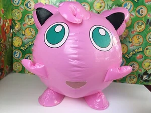 Pokemon JIGGLYPUFF Blow up inflatable plastic vinyl UFO doll go figure   (plush) - Picture 1 of 11
