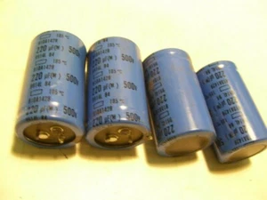 4PZ NIPPON 81DA1428 CONDENSATORE 220UF 500V P3785 - Foto 1 di 3