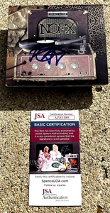 NOFX Fat Mike SIGNED CD JSA COA Single Album - Picture 1 of 2