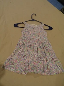 Little Girls Size 2 - 4 Purple/Pink/Green and White H & M Sundress - Picture 1 of 1
