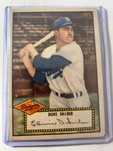 1952 TOPPS #37 DUKE SNIDER HOF BROOKLYN DODGERS - Picture 1 of 2