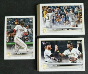 2022 Topps Series 1 & 2 with Update ~ PITTSBURGH PIRATES ~ 28 Card Team Set - Picture 1 of 4