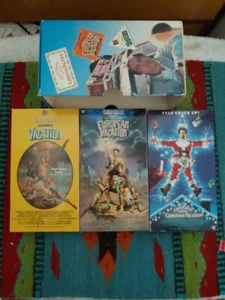 National Lampoons Vaction VHS, 3 Tape Set, Chevy chase Christmas European - Picture 1 of 10