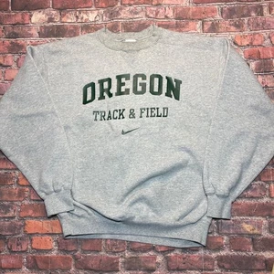 Sudadera De Colección Nike Oregon Ducks Atletismo Gris Hecha en EE. UU. Para Hombre Talla Mediana - Imagen 1 de 5