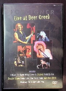 FOREIGNER LIVE AT DEER CREEK DVD, 2003 Concert MUSIC BMG Mick Jones Out of Print - Imagen 1 de 4