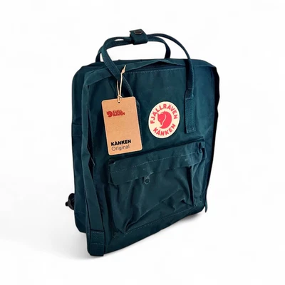 Fjallraven Kanken 14" Classic Everyday Outdoor Backpack Arctic Green F23510