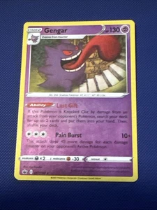 Gengar 057/198 Swsh06: Sword & Shield - Chilling Reign Reverse Holo - Picture 1 of 1