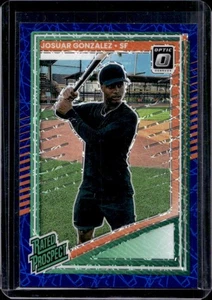Donruss Josuar Gonzalez Rated Prospects Optic Blue Velocity #178 Giants 2025 - Imagen 1 de 2