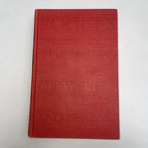 Roget’s Thesaurus Of Words And Phrases By Peter Mark Roget - Picture 1 of 8