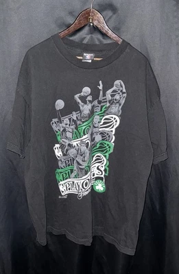 Vintage! NBA Unk Boston Celtics 2008-09 Championship Starting 5 T-shirt 2XL RARE - Image 1 of 2