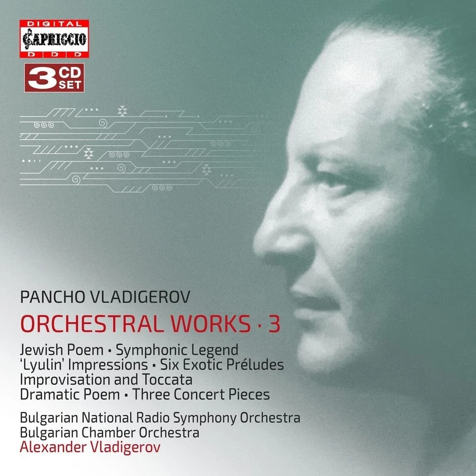 Pancho Vladigerov Pancho Vladigerov: Orchestral Works - Volume 3 (CD) Box Set - Image 1 of 1