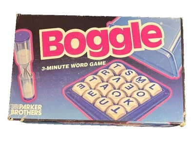 1992 Parker Brothers Boggle 3-Minute Word Game Complete in Box - Image 1 of 4