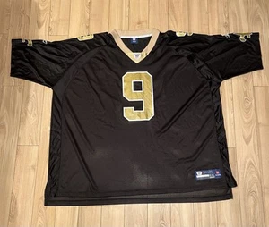 Authentic Men’S Drew Bree’s Saints Jersey Size 6XL But Fits More Like A 5X - Picture 1 of 5