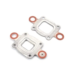 Exhaust Elbow Riser Dry Joint Gasket Restricted Flow For MerCruiser Replace Kits - Picture 1 of 7