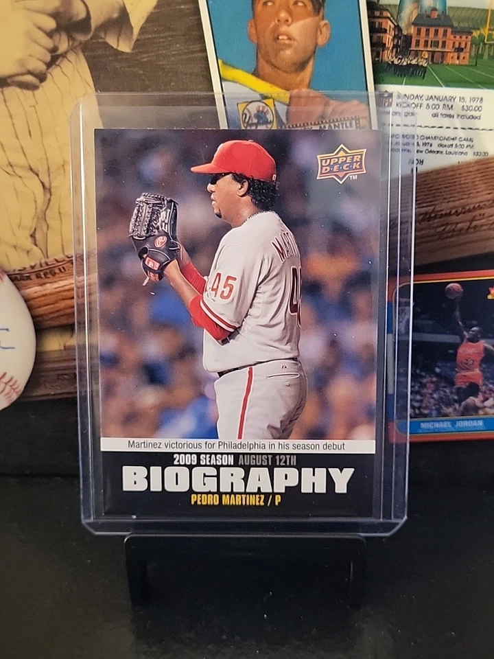 2010 Upper Deck Season Biography Pedro Martinez #SB-148 HOF 🔥 - Image 1 of 4