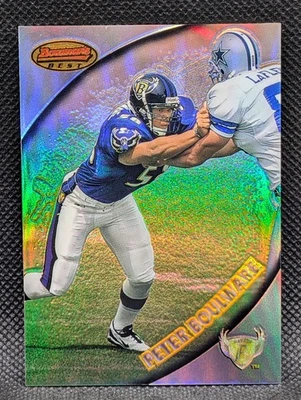1997 Stadium Club Peter Boulware Bowman's Best Rookie Preview Refractor - Ravens - Image 1 of 2