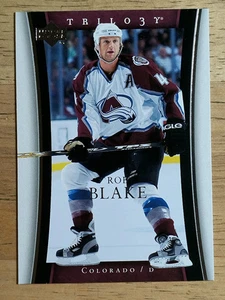2005-06 Upper Deck Trilogy #24 Rob Blake - Imagen 1 de 2