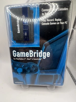Adaptec GameBridge AVC-1400 Connect Game Console to PC Xbox PS2 GameCube New - Image 1 of 4