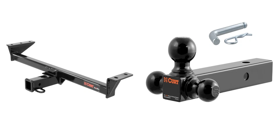 CURT Trailer Hitch Class 3 Multi-Ball Mount Tow Kit for 2016-2022 BMW X1 - Image 1 of 4