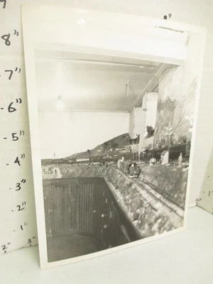 Train model railroad layout 1939 toy photo Lionel American Flyer Leonard Blum - Image 1 of 4