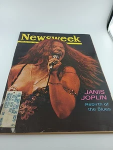 Janis Joplin Newsweek Magazine, 1969, Rebirth of the Blues - Picture 1 of 2
