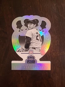 2015 Cooperstown Don Sutton #26 Crown Royale Die-Cut SP /75 Dodgers Panini - Bild 1 von 2