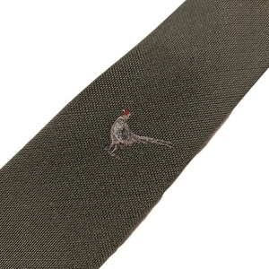 Vintage Belvedere Wollkrawatte Jagd Schießkrawatte Austria - Bild 1 von 9