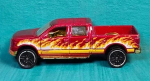 Hot Wheels 2009 Ford F-150 rot mit Flammen lose Diecast Auto 1/64 - 01 - Bild 1 von 6